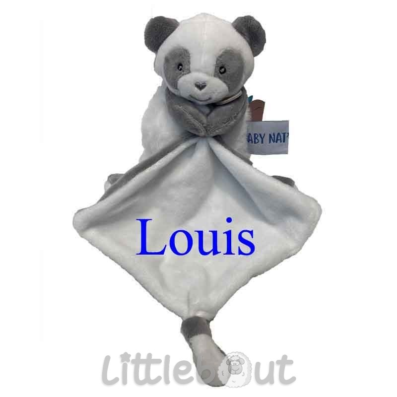 Doudou personnalisé petit Panda