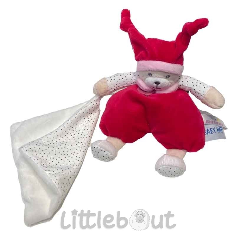 Doudou personnalisé Brioche rose de Babynat