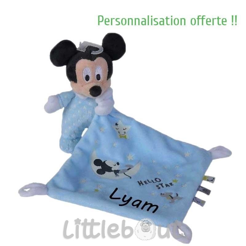 Doudou Mickey Lumineux