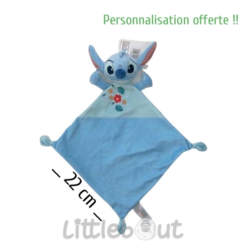 Doudou personnalisé Stitch Disney